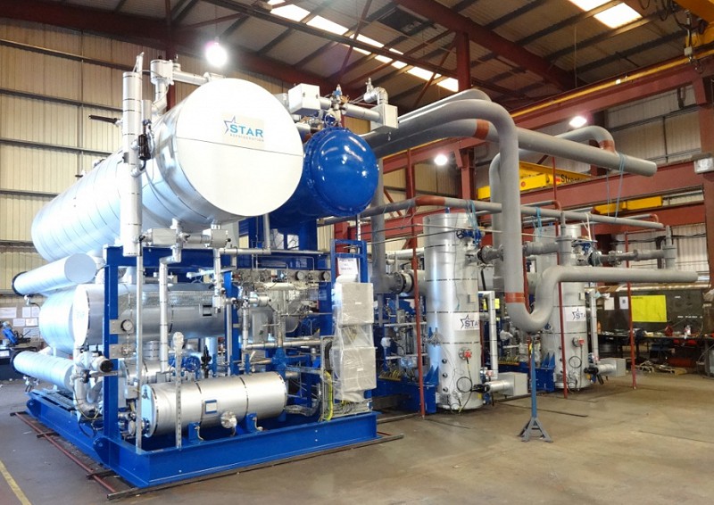 Ammonia refrigeration plant at Star Refrigeration plant at Thornliebank, Glasgow/ Andy Pearson private collection