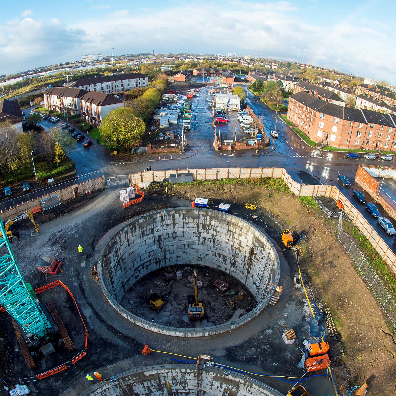 Scottish Water project at Sheildhall, Glasgow /Stuart Clark, permission by Scottish Water